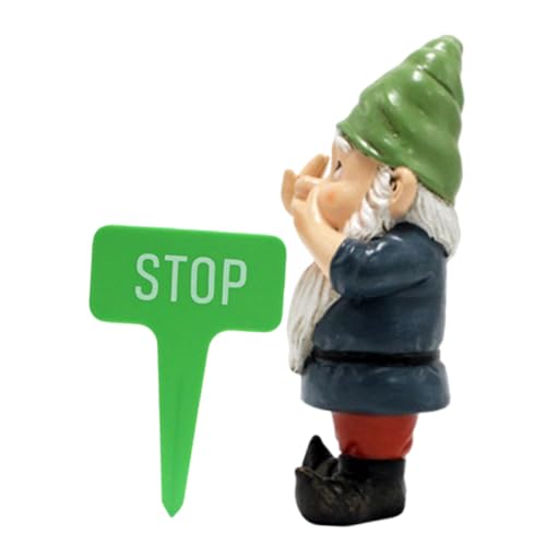 2 Sets Garden Gnome Statue of Adorable Miniature Gnome Decor for Garden Unique Resin Ornament for Outdoor Landscaping and Festive Charm