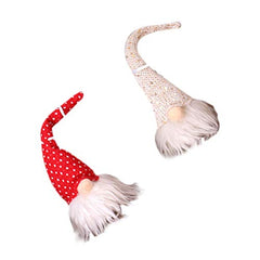 VALICLUD 2pcs christmas decorations indoor xmas hanging decor ornament christmas hanging swedish gnomes lighting plush swedish gnome doll plush gnomes glowing Gnome home decoration LED Tom