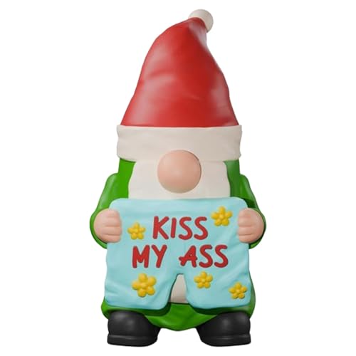 Mlllokfki Naughty GNOME Holiday Decor, Cute Christmas GNOME, GNOME Figurines for Yard, Christmas Holiday GNOME Decor, GNOME Decorations for Home