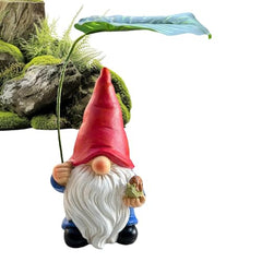 Outdoor Gnomes | Lawn Gnomes Outdoor - 6.5inch Resin Naughty Ornaments for Porch Christmas Front Halloween Pool Pond Flowerbed Patio Beach Indoor Landscaping