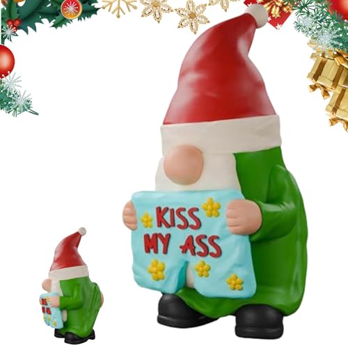 Mlllokfki Naughty GNOME Holiday Decor, Cute Christmas GNOME, GNOME Figurines for Yard, Christmas Holiday GNOME Decor, GNOME Decorations for Home