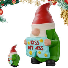 Mlllokfki Naughty GNOME Holiday Decor, Cute Christmas GNOME, GNOME Figurines for Yard, Christmas Holiday GNOME Decor, GNOME Decorations for Home
