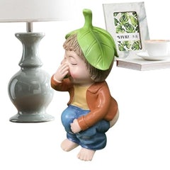 Pooping Dwarf, Naughty Funny Toilet Gnome Statue, Gnome Yard Decorations, Hilarious Lawn Decor, Creative Prank Garden Accessories for Funny Home, Patio, Balcony, Naughty Funny Toilet Gnome Statues