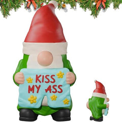 Mlllokfki Naughty GNOME Holiday Decor, Cute Christmas GNOME, GNOME Figurines for Yard, Christmas Holiday GNOME Decor, GNOME Decorations for Home