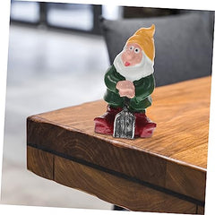 Cabilock Creative Resin Gnome Doll Set Unique Outdoor Garden Adornment Lifelike Dwarf Figurines for Home Patio and Lawn Decoration Resin Craftsmanship for Long-lasting Use