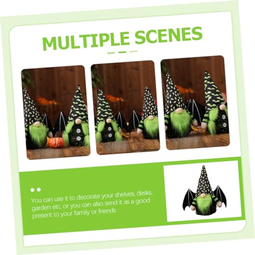 Ciieeo Halloween Gnome Doll Decoration Faceless Dwarf Crafts for Festive Home Decor Lightweight Portable Holiday Ornaments for Desktop Garden Bedroom and Office