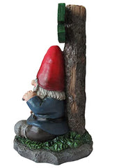 World of Wonders Take The High Road Gnome Sign | Porch Decoration Garden Gnome Statue | Stoner Ave. Baked St Novelty Garden Patio Funny Decor - 7"