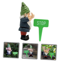 2 Sets Garden Gnome Statue of Adorable Miniature Gnome Decor for Garden Unique Resin Ornament for Outdoor Landscaping and Festive Charm