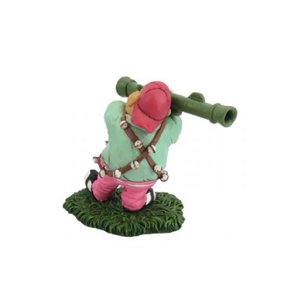 Golfer Garden Ornaments - Home Decor Garden Gnomes, Funny Golf Gifts and Novelty Presents for your Loved Ones (Golfer-Big Bazooka)