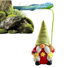 Gnome Garden Decor,Funny Garden Gnomes Outdoor | 6.5inch Resin Figurines Ornaments for Landscaping Pond Front Patio Beach Indoor Outside Porch Christmas Pool Flowerbed