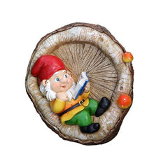 Storage Bag Outdoor Tree Faces Hanging Gnomes Decors For Yard And Garden Resin With Miniature Landscape Ornaments Owl Hanging Ornaments