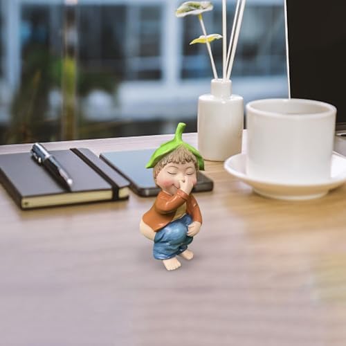 Pooping Dwarf, Naughty Funny Toilet Gnome Statue, Gnome Yard Decorations, Hilarious Lawn Decor, Creative Prank Garden Accessories for Funny Home, Patio, Balcony, Naughty Funny Toilet Gnome Statues