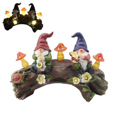 Outdoor Solar Gnomes, Gnomes Garden Statues, Resin Gnome Figurine, Solar Light Statue, Gnomes Outdoor Decor, Garden Gnome Figurine, Solar Gnomes Light, Outdoor Gnome Statue for Patio Lawn Yard Garden