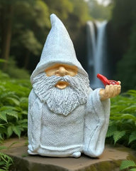 YYDGZG Funny Gnomes, 5.9in Pipe Naughty Gnomes Garden Statue Decor for Home Outdoor Patio Lawn Yard Halloween Housewarming Easter Gift (Statue C)