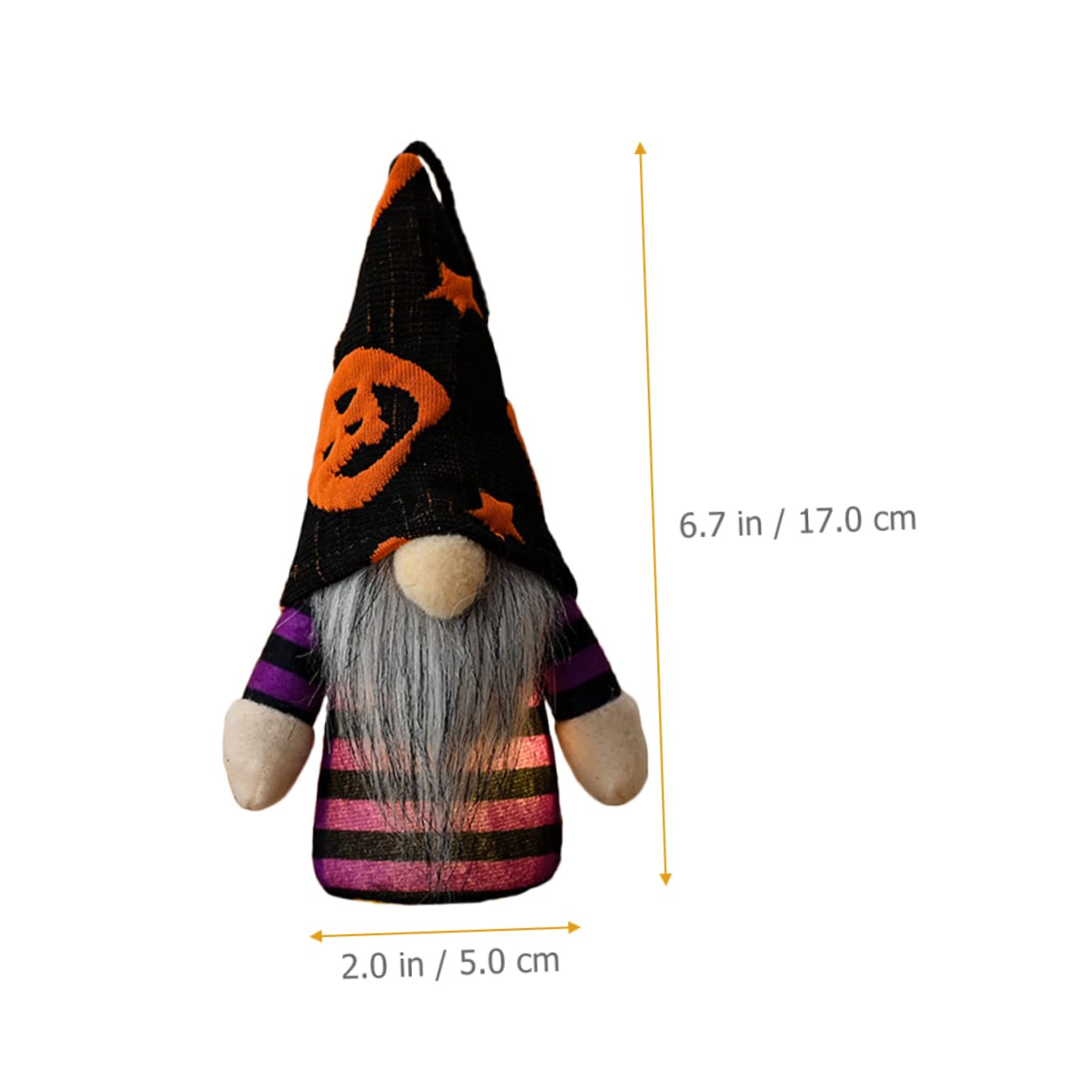 Cabilock 4pcs Halloween Gnome Ornaments Lighting Gnome Pendants Hanging Gnome Dolls Mushroom Solar Lights Elegant Home Decor