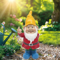 Lesser & Pavey Naughty Gnome 14" Gnomes Behaving Badly Figurines Statues For Home Decor | Ideal Ornaments Friendship Gifts For Women & Men | Lovely Table Centerpiece & Living Room Accessories