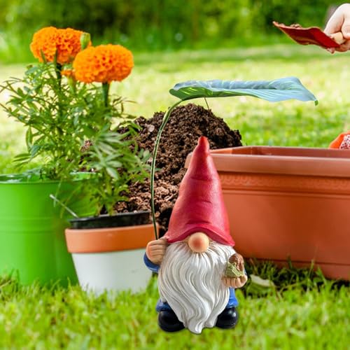 Outdoor Gnomes | Lawn Gnomes Outdoor - 6.5inch Resin Naughty Ornaments for Porch Christmas Front Halloween Pool Pond Flowerbed Patio Beach Indoor Landscaping