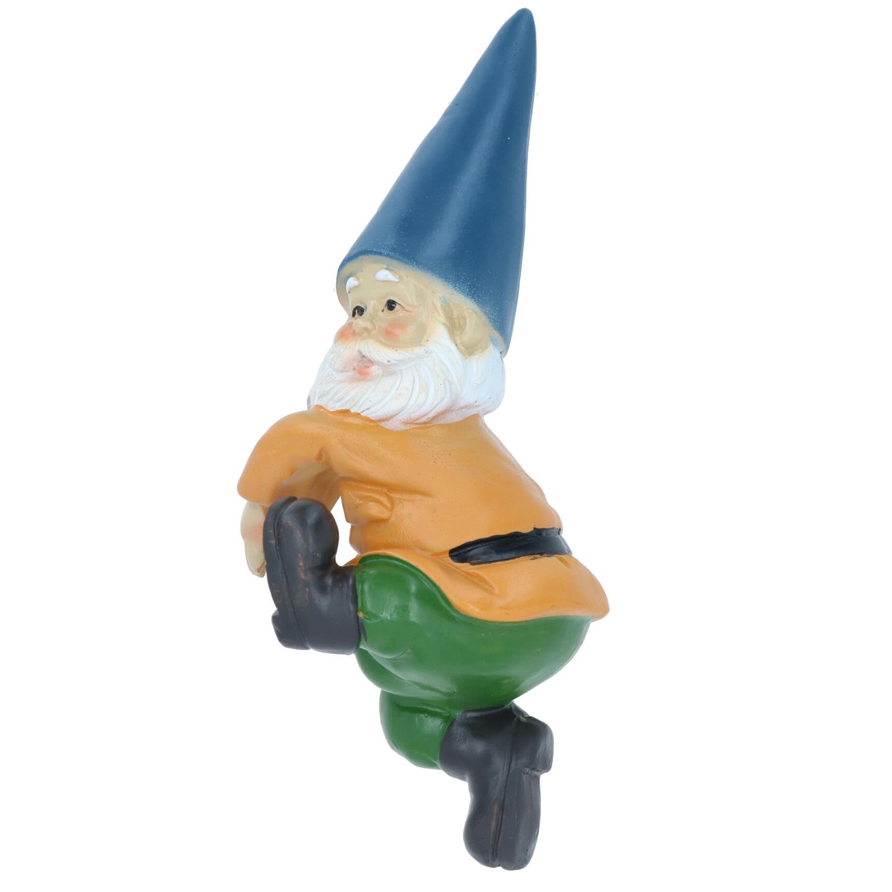 AB Tools Gnome Plant Pot Hanger Garden Home Yard Ornament Statue Vase Hugger Pair