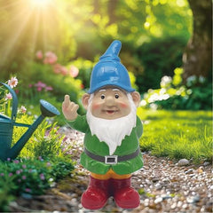 Lesser & Pavey Naughty Gnome 9" Gnomes Behaving Badly Figurines Statues For Home Decor | Ideal Ornaments Friendship Gifts For Women & Men | Lovely Table Centerpiece & Living Room Accessories