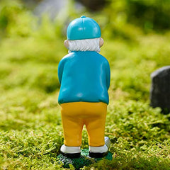 Golfing Gnomes Statue Resin Garden Gnomes Statue Funny Outdoor Gnomes Figurine Patio Yard Spring Decorations