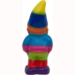 RAKSO Rainbow Pride Gnome, 13", Large UV Resistant Ornament for Lawn or Garden