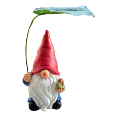 Bexdug Garden Gnome Statues - Outdoor Gnomes Garden Decorations | 6.5inch Resin Figurines Naughty Halloween Christmas Landscaping Indoor Pond Pool Patio Porch Flowerbed Beach