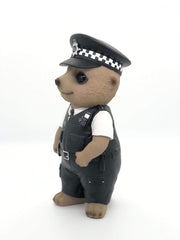 Vivid Arts - Policeman Baby Meerkat Home or Garden Decoration (XMK-2333-D)