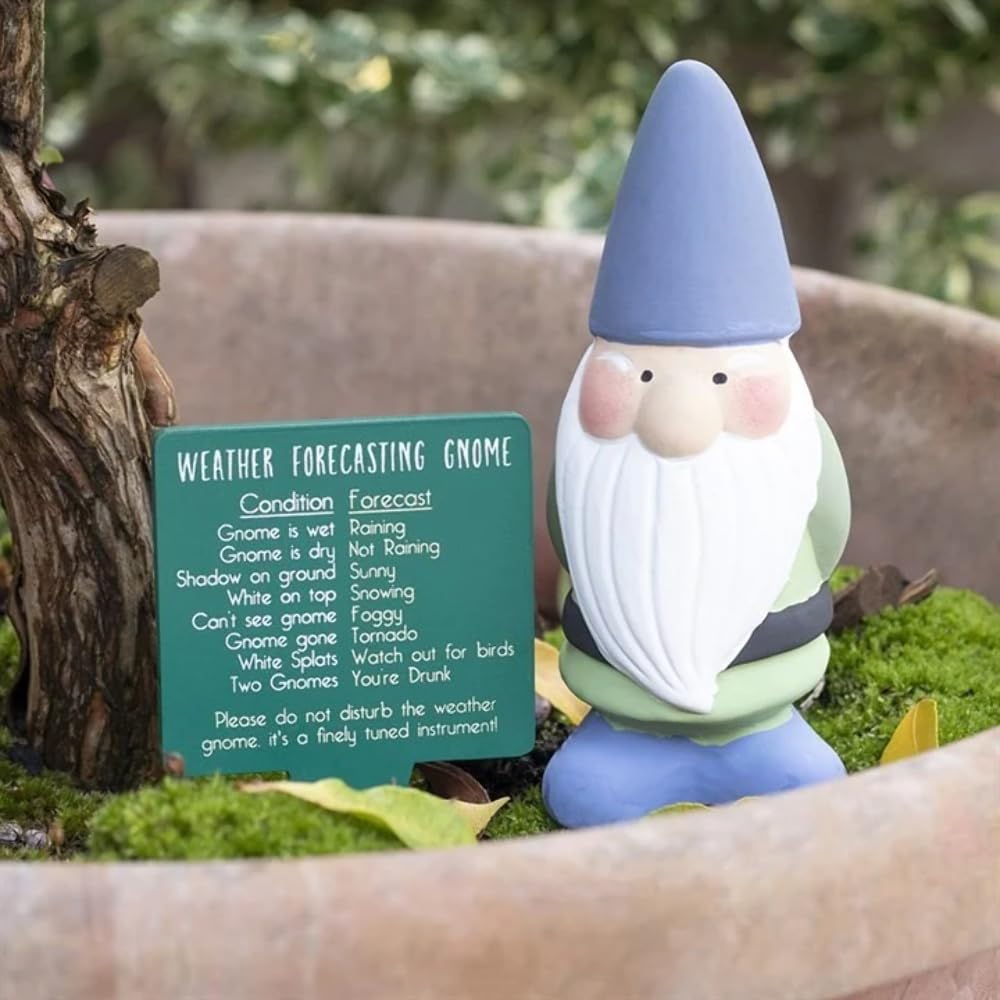 something different Terracotta Weather Gnome