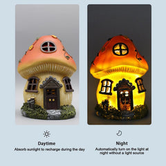 MOUNTTU Fairy Doors for Trees Outdoor, Fairy House Waterproof Resin Garden Statues for Yard Lawn Decor