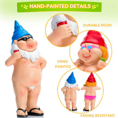 Gnomes,Gnome, Garden Gnomes, Gnomes Gifts for Women, Funny Garden Gnomes, Funny Gifts