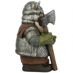 Fowybe Viking Gnome Statue,Resin Garden Ornaments Outdoor,Gnome Craft Sculpture Decor for Home Garden Yard