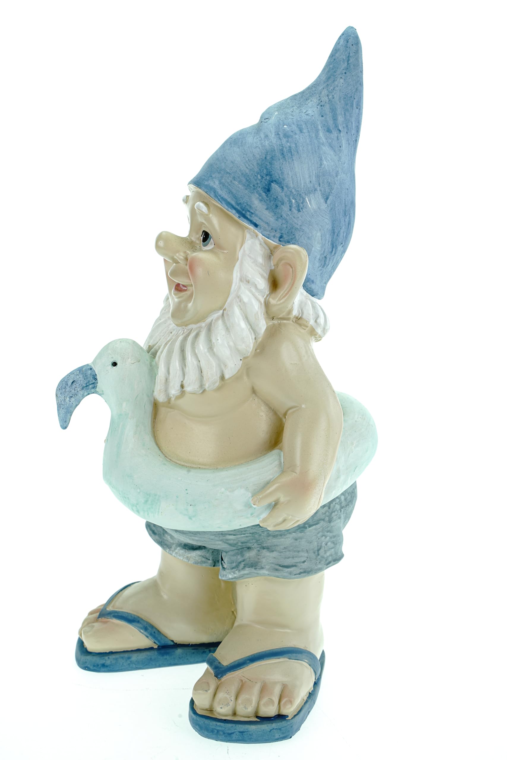 Udo Schmidt Garden Gnome with Swim Ring 31 cm Garden Gnome Figure
