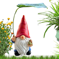 Bexdug Garden Gnome Statues - Outdoor Gnomes Garden Decorations | 6.5inch Resin Figurines Naughty Halloween Christmas Landscaping Indoor Pond Pool Patio Porch Flowerbed Beach
