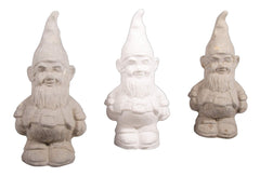 Rayher 34446000 Garden Gnome Mould for Concrete Crafts and Soap Making, Latex Rubber Mould for Casting, 6x12.5 cm
