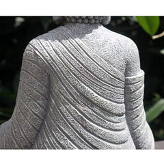 zenggp Garden Ornament Sitting Buddha Zen Outdoor Indoor Statue Resin Home Decor