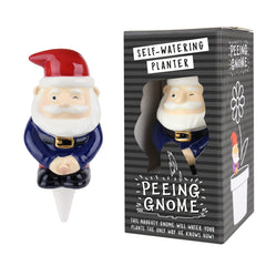 Gift Republic SINGLE UNIT - Peeing Gnome - Self Watering Planter