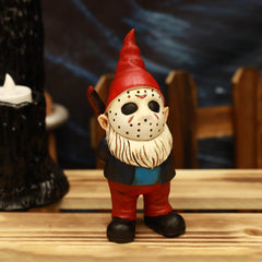 EQTGI Garden Gnomes Outdoor Santa Claus Gnomes Horror Gnome Figurine for Christmas Home Yard Lawn Decor