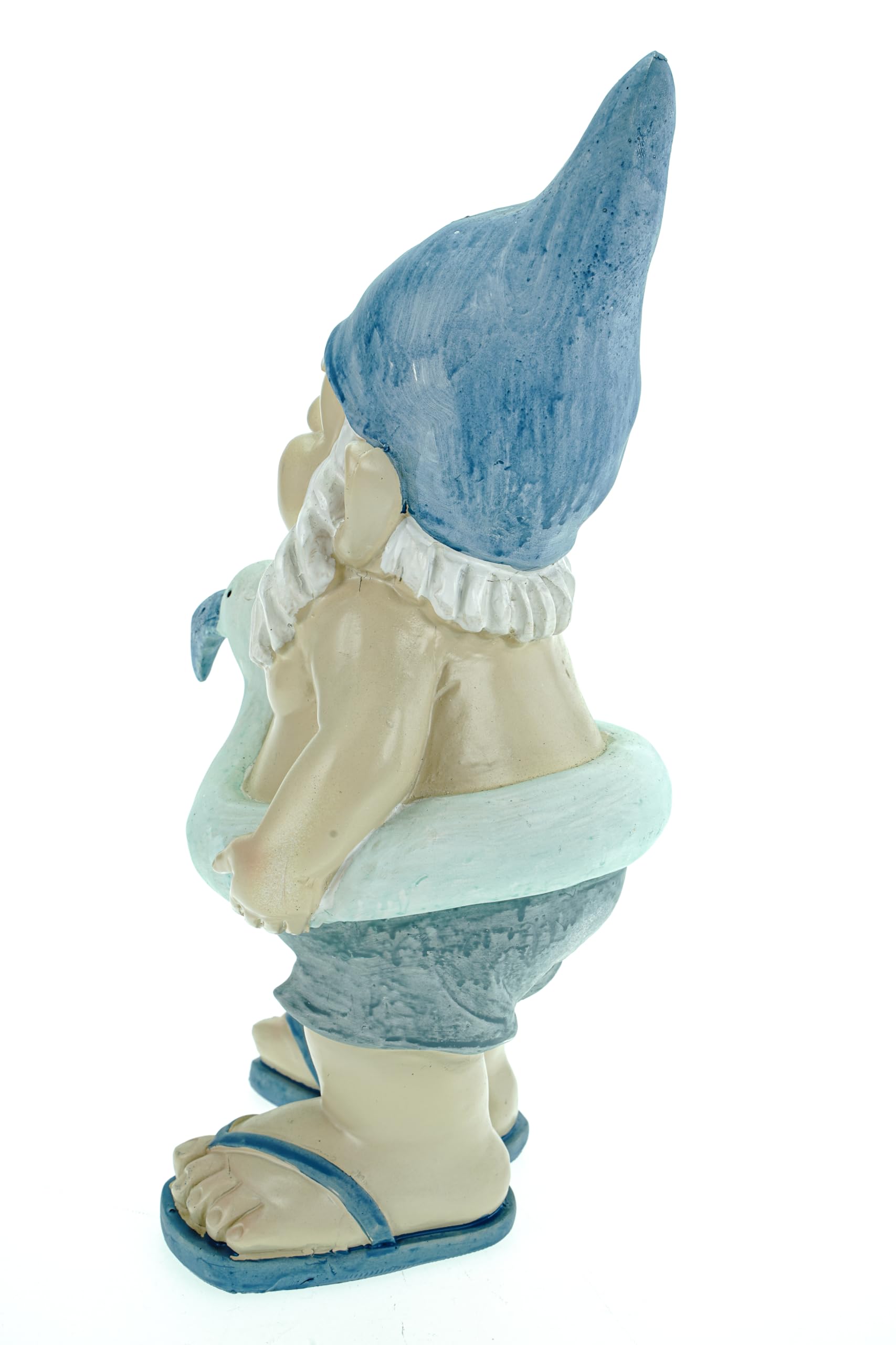 Udo Schmidt Garden Gnome with Swim Ring 31 cm Garden Gnome Figure