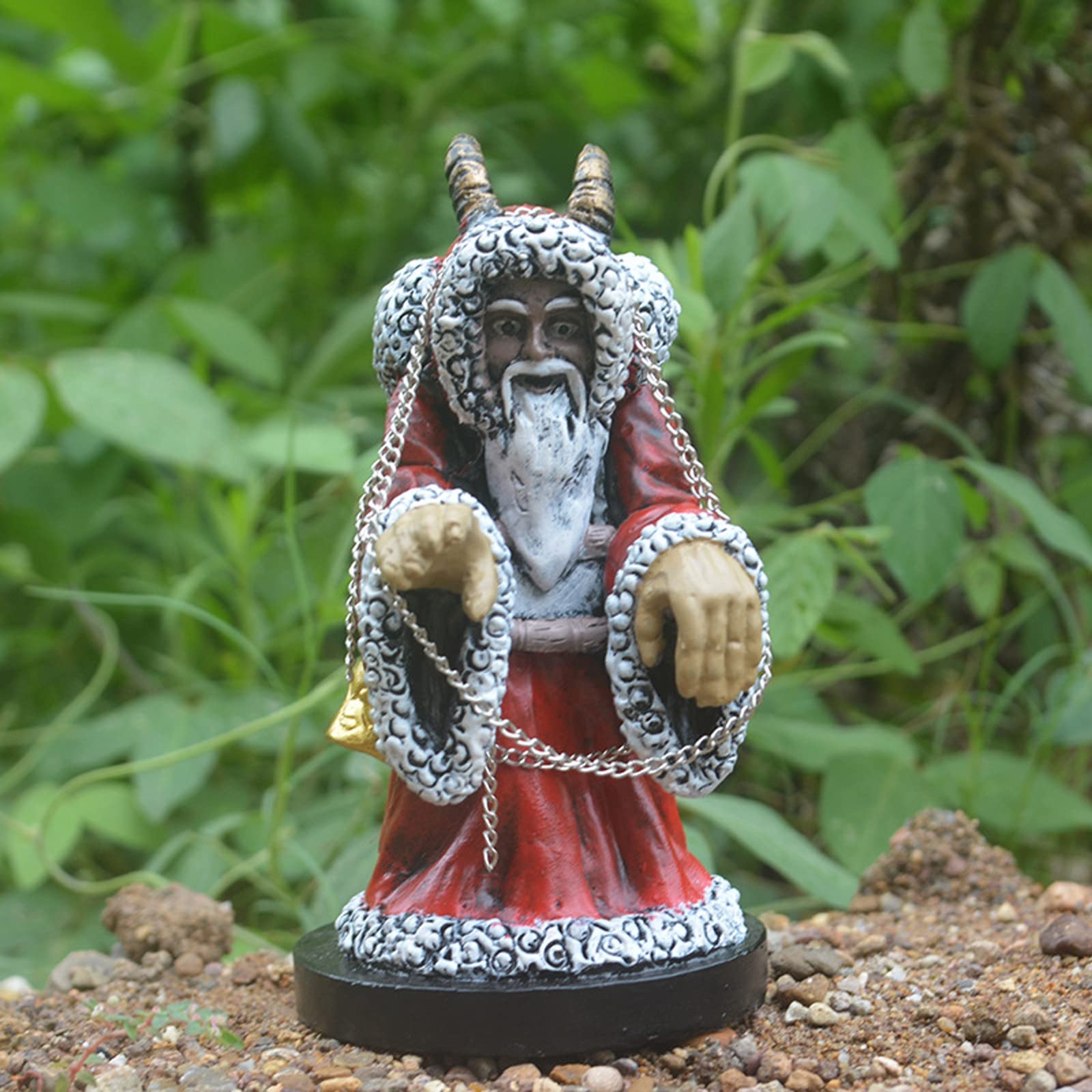 Outdoor Garden Gnome Ornaments Patio Garden Decorations Resin Handicraft Statue Large Garden Gnomes Statues Ornament for Patio Lawn Home Yard Decorations