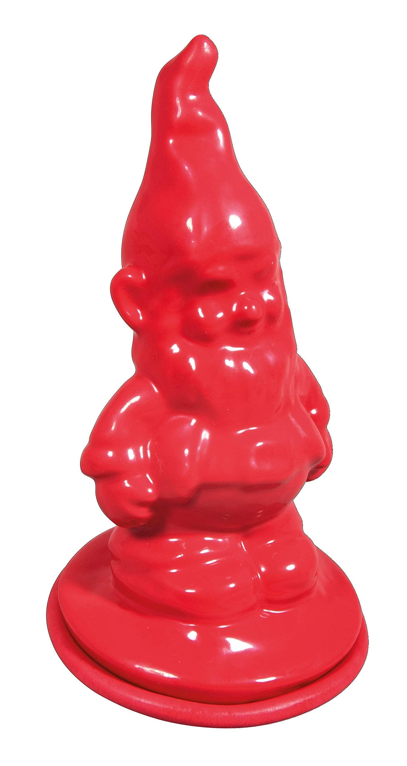 Rayher 34446000 Garden Gnome Mould for Concrete Crafts and Soap Making, Latex Rubber Mould for Casting, 6x12.5 cm