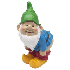 Lesser & Pavey Naughty Gnome 11" Gnomes Behaving Badly Figurines Statues For Home Decor | Ideal Ornaments Friendship Gifts For Women & Men | Lovely Table Centerpiece & Living Room Accessories