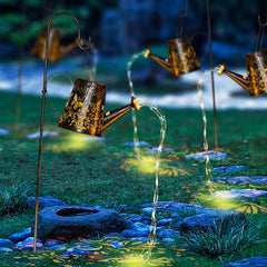ACUYE Solar Butterfly Garden Lights, Waterproof 36 LED String Lights, Solar Outdoor Decorations Ornaments for Garden Patio Porch Yard