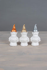 Rayher 34446000 Garden Gnome Mould for Concrete Crafts and Soap Making, Latex Rubber Mould for Casting, 6x12.5 cm