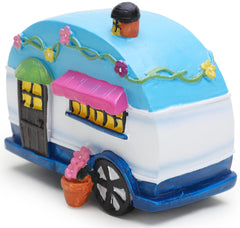 Toyland® 8 Piece Enchanted Garden Fairy Gnome & Caravan Ornament Decoration Set