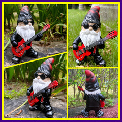 KEONSEN Funny Garden Gnomes Statues Yard Decorations Outdoor Garden Decor, 8” Hippie Gnomes Garden Statues, Patio, Lawn Ornament, Gardening Gifts for Women for Housewarming