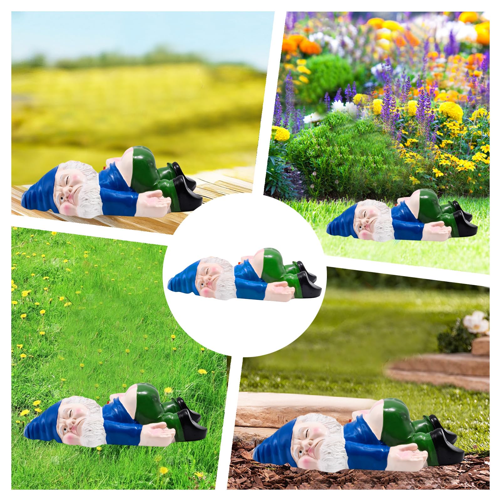 Funny Drunk Garden Gnomes Outdoor Creative Gnomes Statues Garden Gnome Crafts Garden Decor Funny Resin Statues