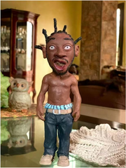 Classic Boxer Character Sculpture